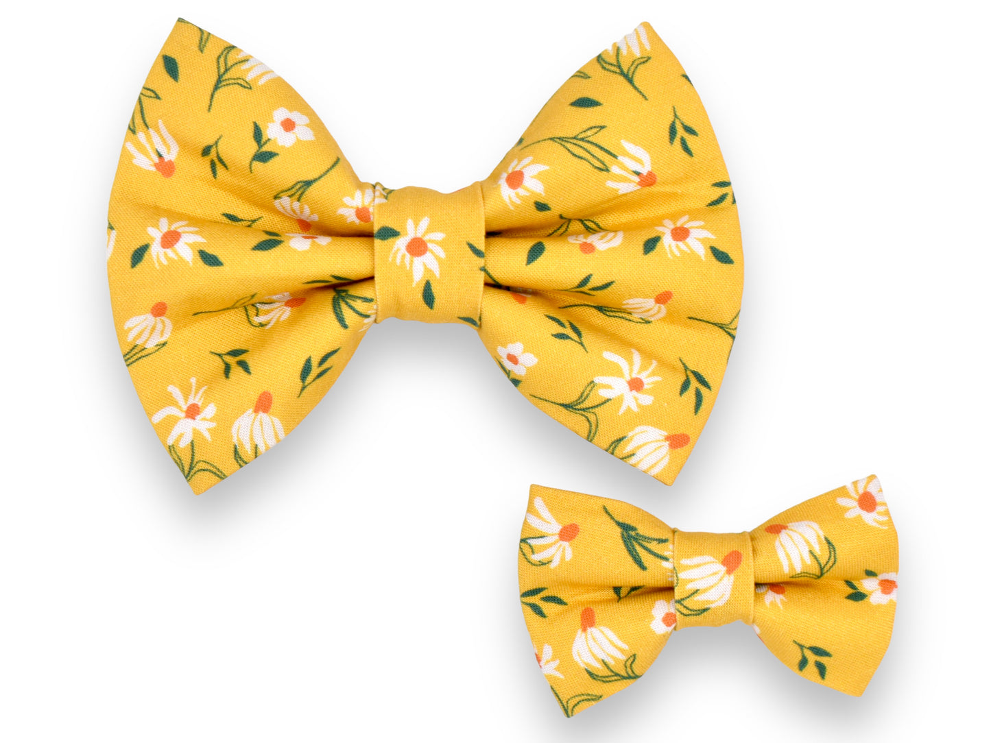 Forest Felines Bandana / Make My Daisy Bow Tie or Sailor Bow