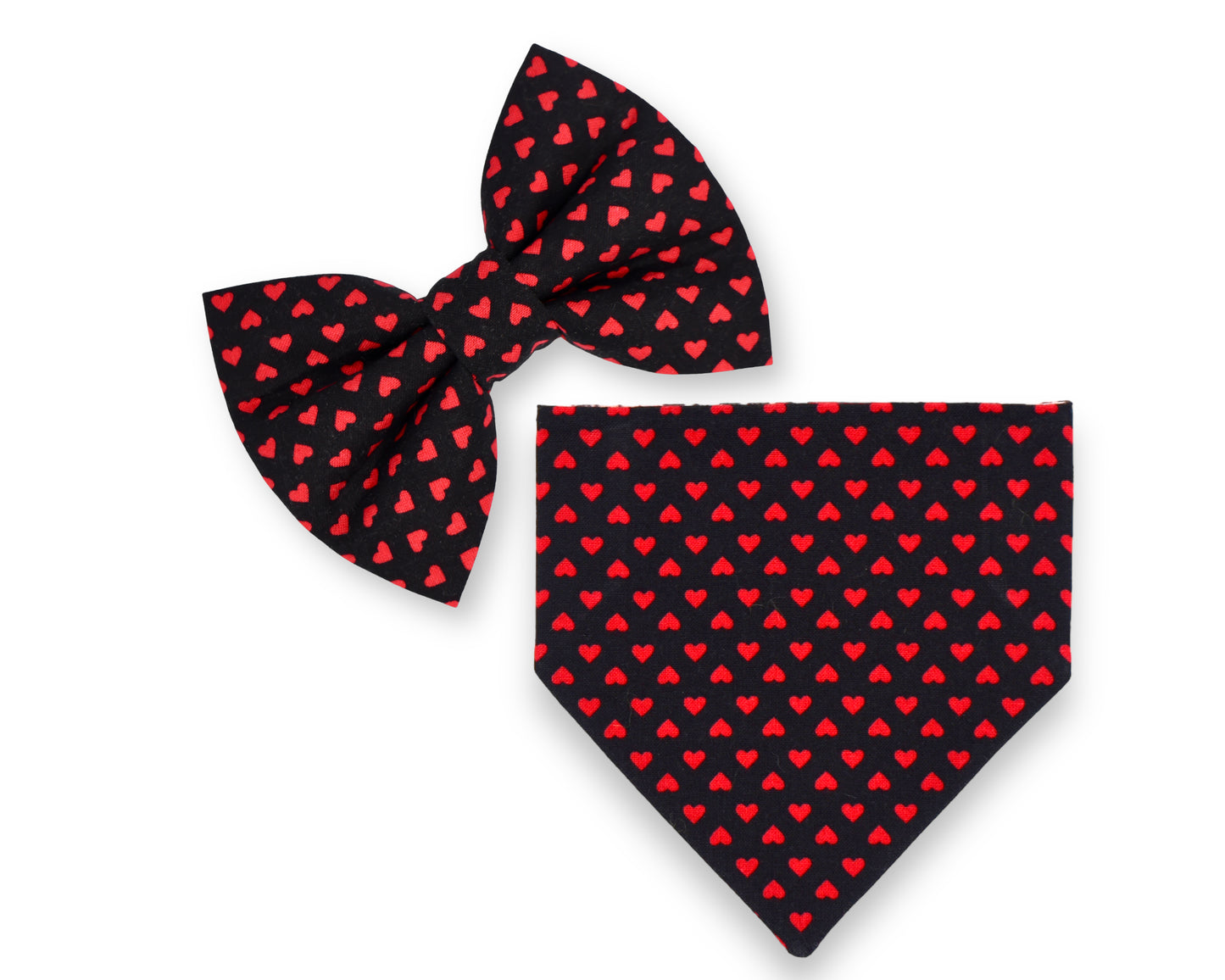 You Had Me at Hello Bandana / Black Hearted Bow