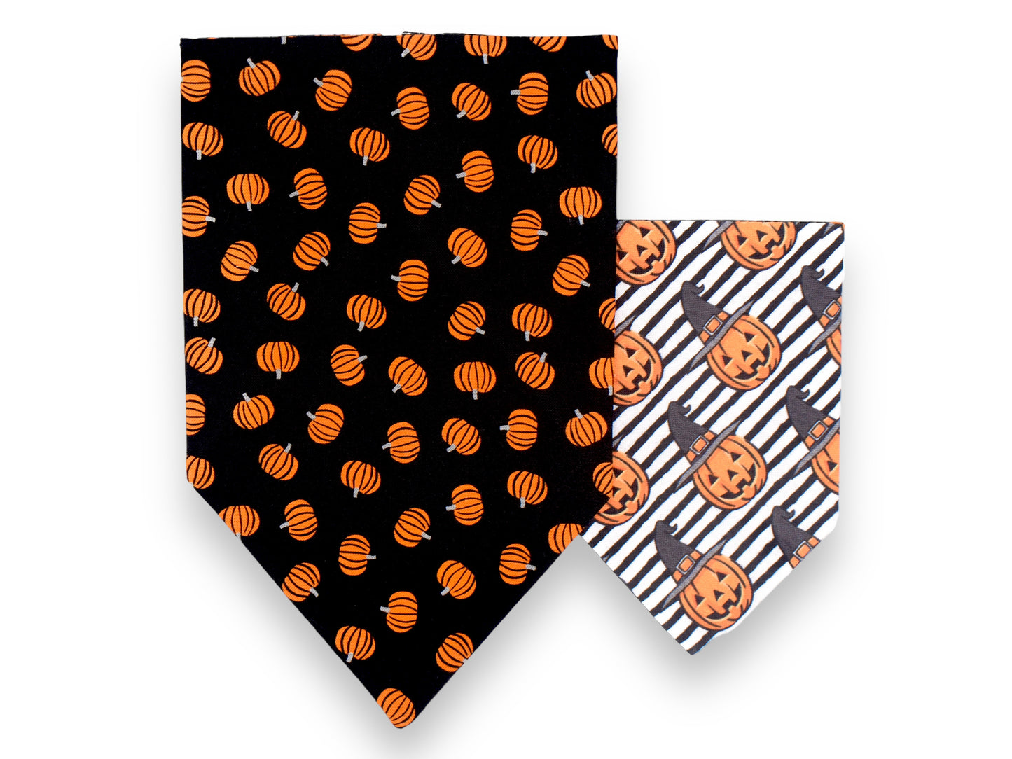 Jack-o-Witch Bandana / Pumpkin Patch Bow Tie or Sailor Bow