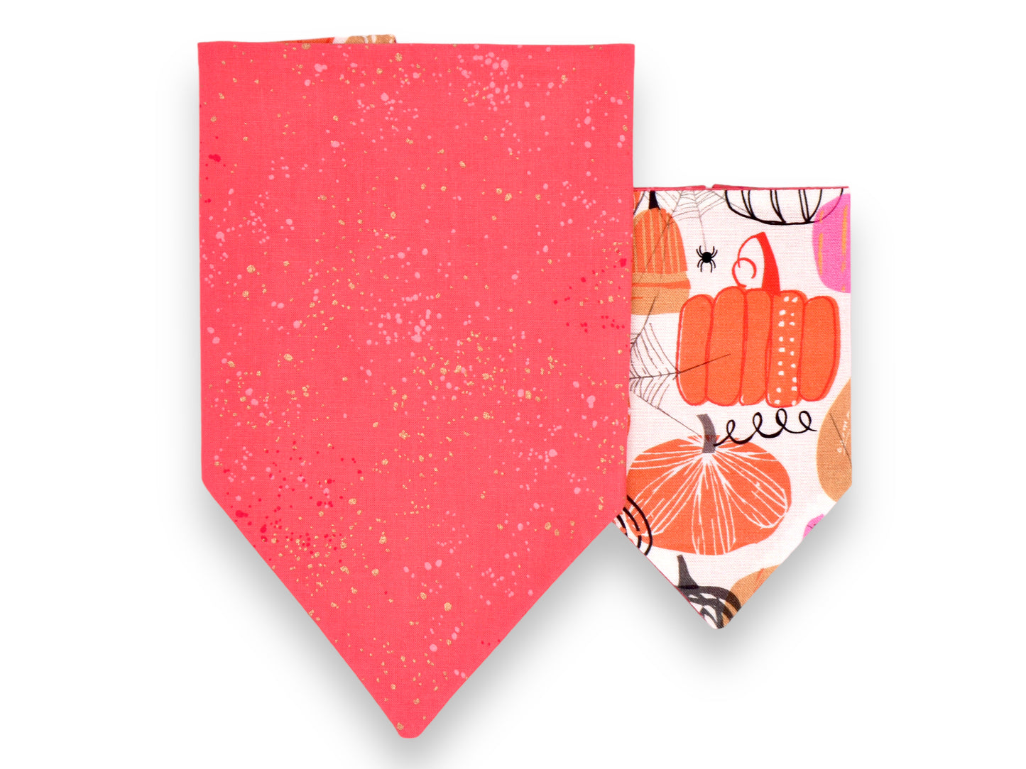 Pumpkins in Pink / Shattered Rubellite Bow Tie or Sailor Bow