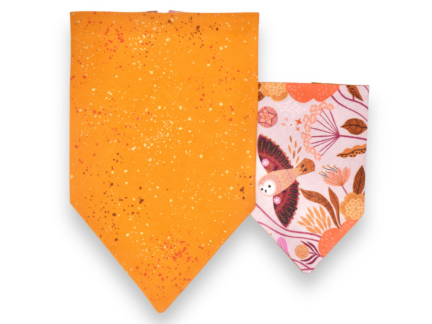 Floral Flight Bandana / Shattered Topaz Bow Tie or Sailor Bow