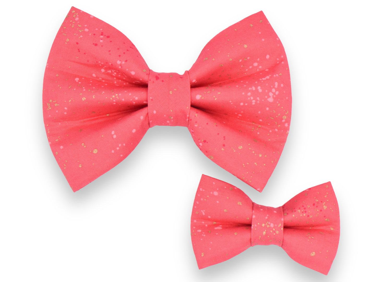 Pumpkins in Pink / Shattered Rubellite Bow Tie or Sailor Bow