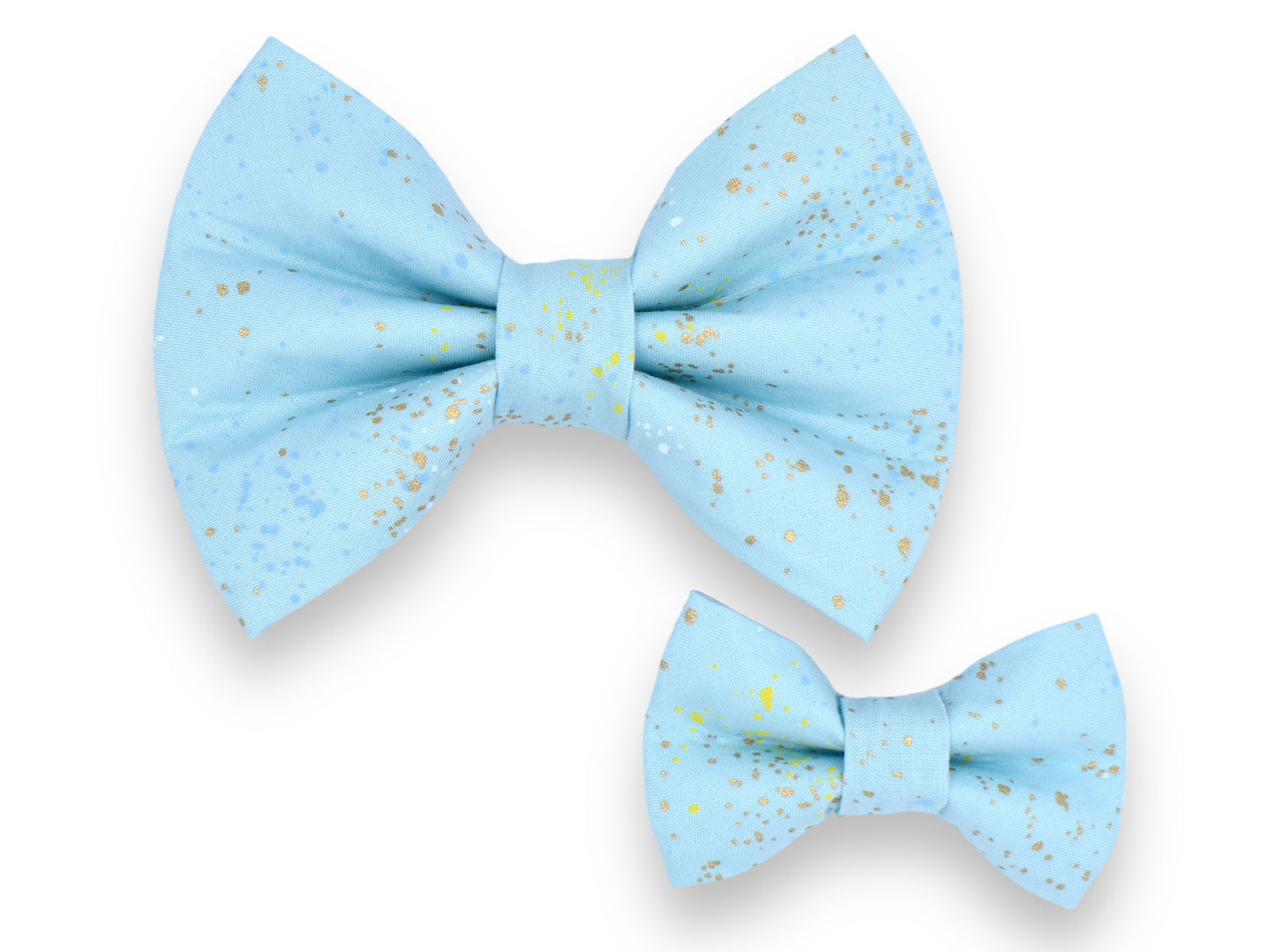 Twilight Bandana / Shattered Aquamarine Bow Tie or Sailor Bow