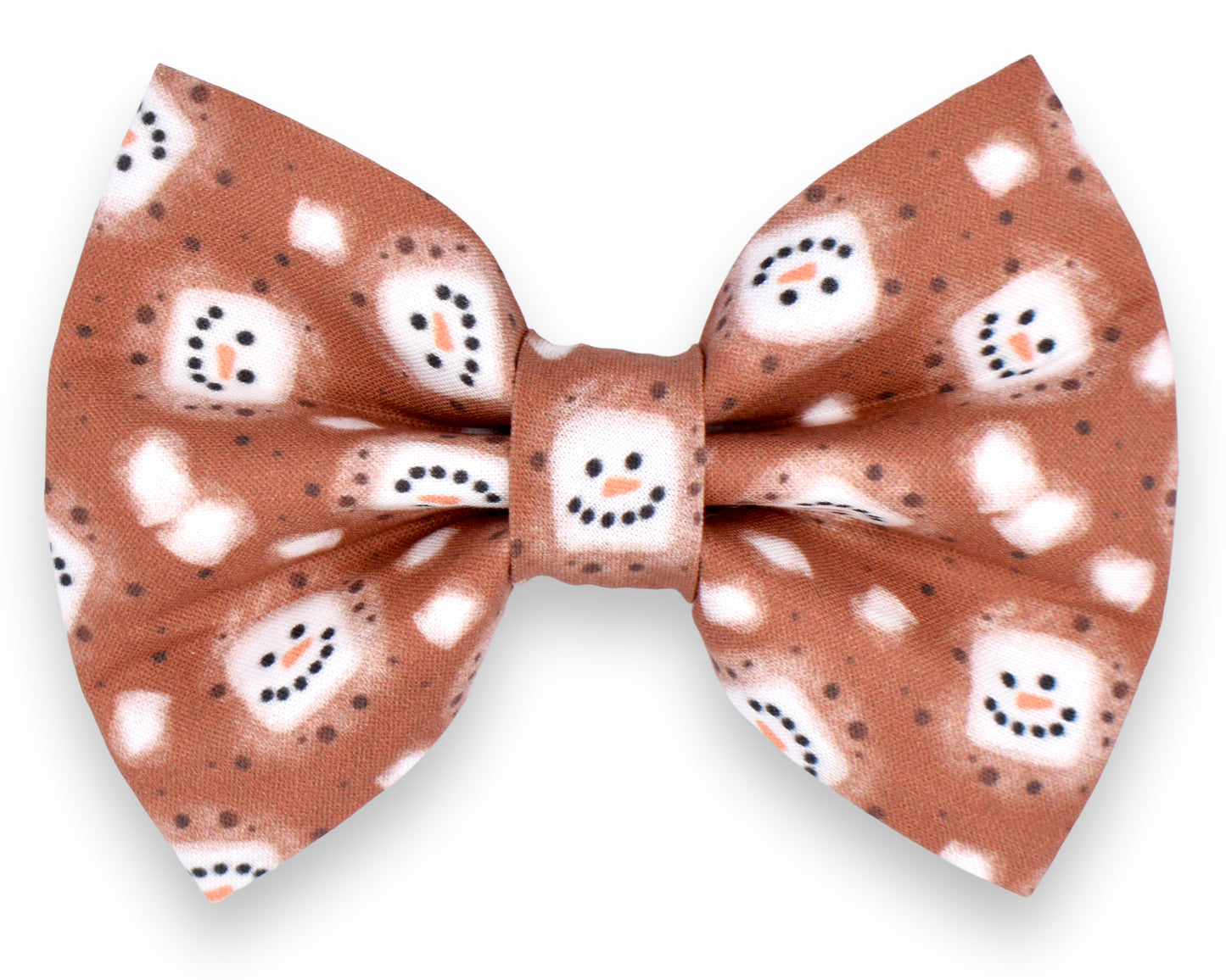 Frosty’s Cocoa Bandana / SnowMallow Bow Tie or Sailor Bow