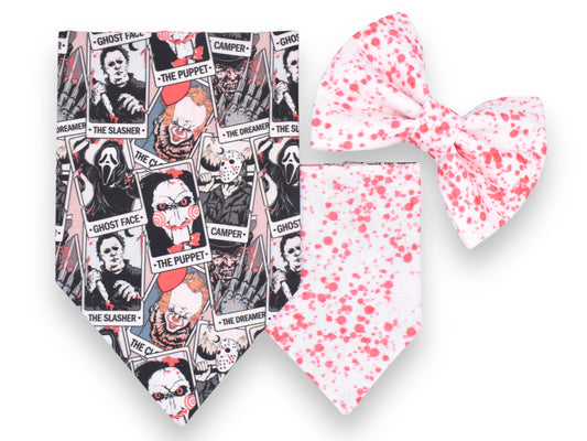 Tarot of Terror / Splatter Pattern Bow Tie