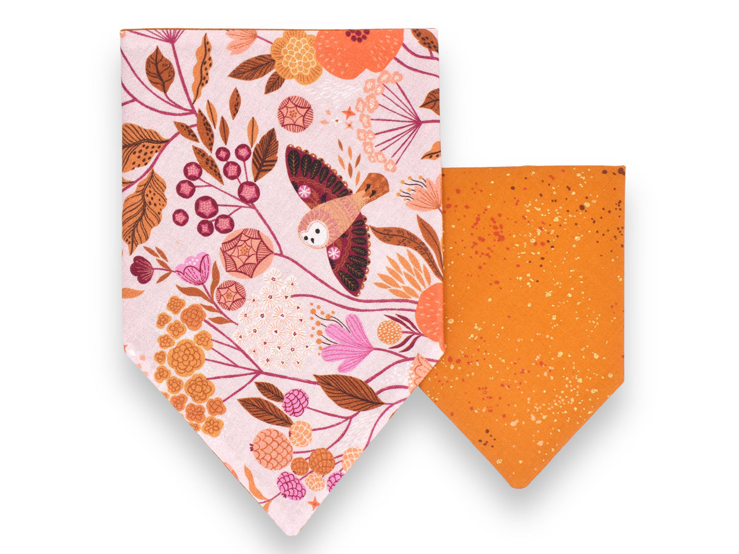 Floral Flight Bandana / Shattered Topaz Bow Tie or Sailor Bow