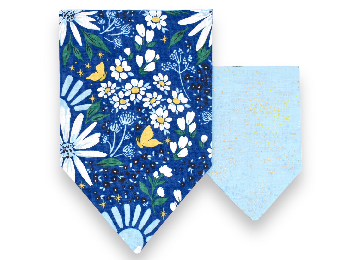 Twilight Bandana / Shattered Aquamarine Bow Tie or Sailor Bow