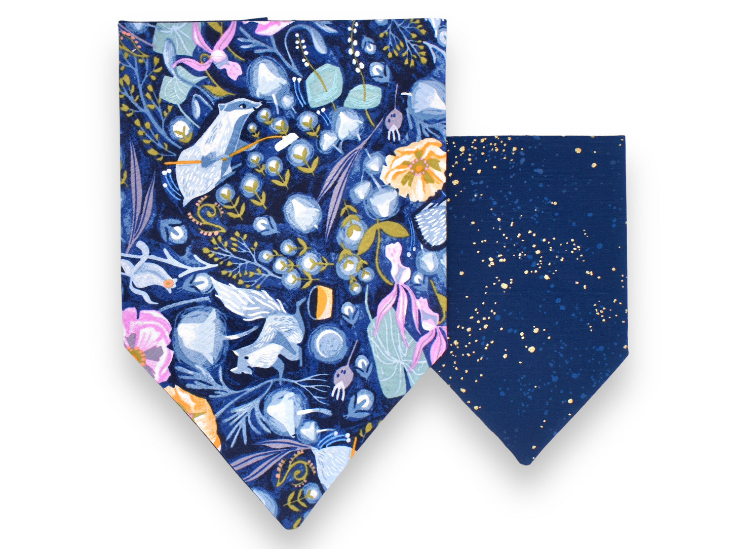 Nocturnal Glow Bandana / Shattered Sapphire Bow Tie or Sailor Bow