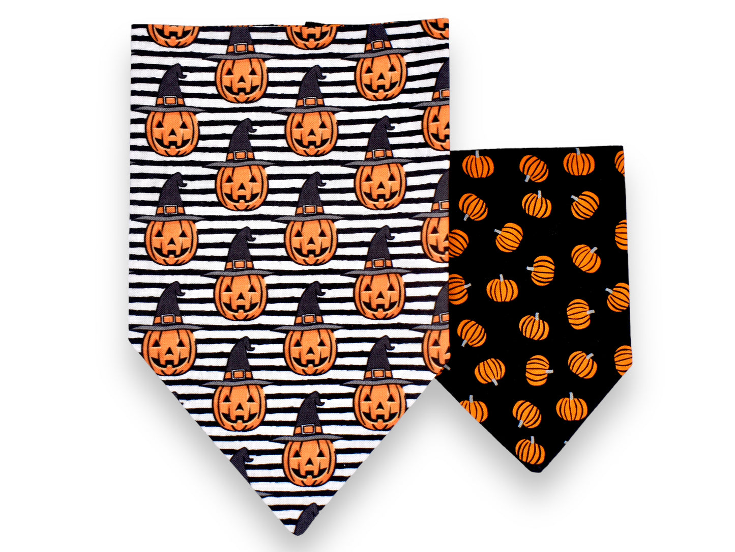 Jack-o-Witch Bandana / Pumpkin Patch Bow Tie or Sailor Bow